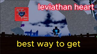 cách săn leviathan heart nhanh nhất mà mình biết - Blox fruit update 20