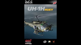 UH-1H Huey. Запуск, взлёт, посадка, остановка двигателей...