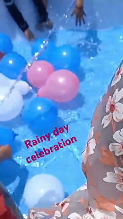 rainy day celebration notice for parents sample