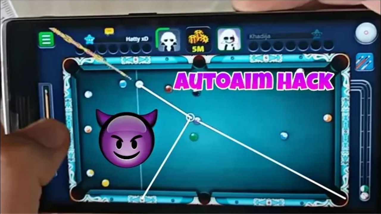 8 BALL POOL LONG LINE HACK .100% WORKING .LONG LING CUE ...