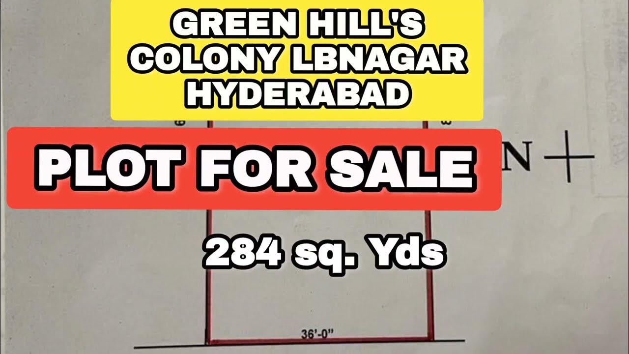 GREEN HILLS COLONY PLOT FOR SALE 9550797979 YouTube