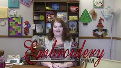 Flosstube Embroidery.com How to attach fabric to the EZ Stitch Scroll Frames  aka American Dream