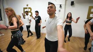 Intermediate Salsa On2 Footwork - Diego Rivera at Empire Mambo New York