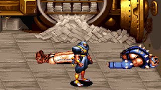 Every Boss Gets Sliced in Half - Ginzu Ninja - Captain Commando Arcade Ending