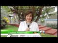 Yvonne Frayssinet saluda a la gente de Tvial