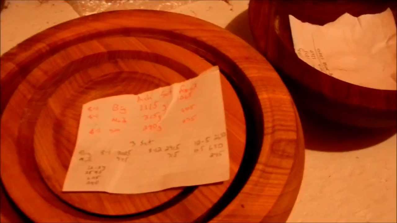 Wood Turning Bowl Blank Storage in my basement