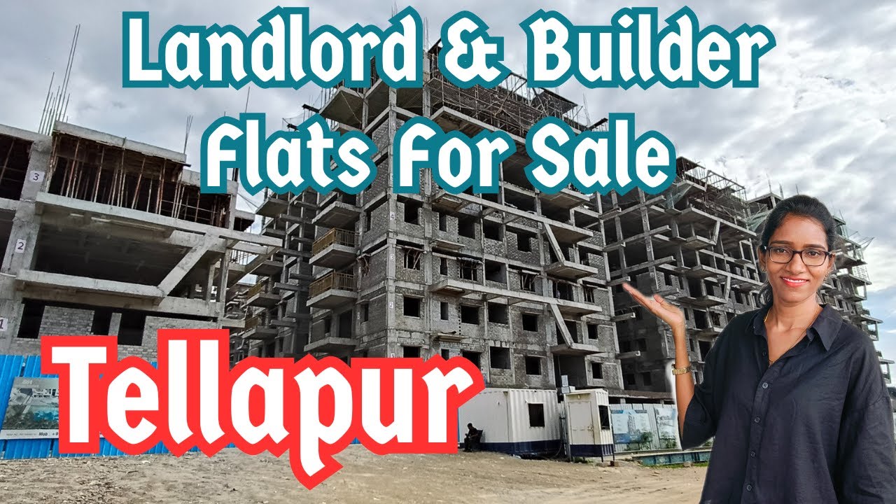 Tellapur - Gated Community Flats For Sale in Osman Nagar #landlord