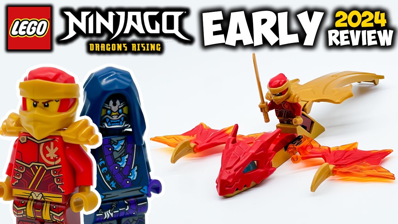 Kai's Rising Dragon Strike EARLY 2024 Review!  LEGO Ninjago Dragons Rising  Set 71801 