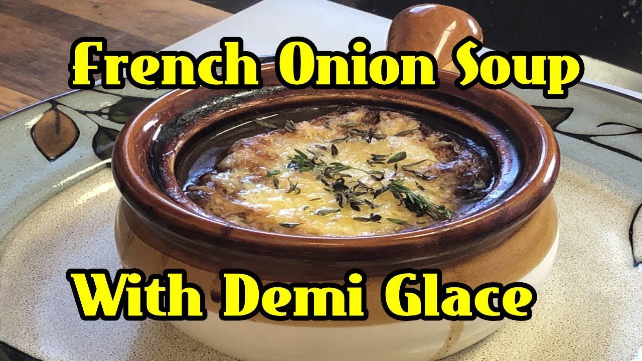 Cooking With Ski Authentic French Onion Soup With Demi Glace S1E14 4K