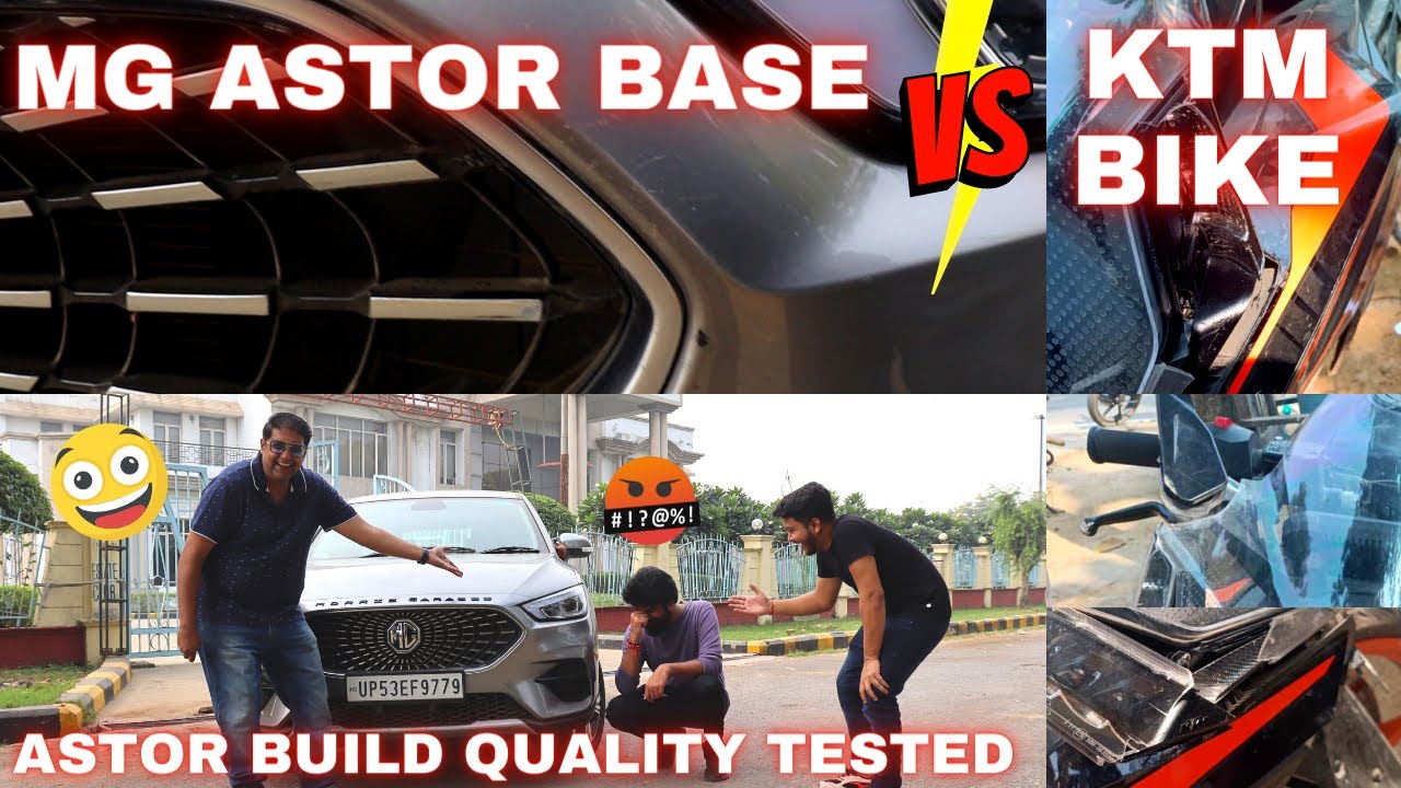 mg-astor-base-vs-ktm-bike-rider-accident-how-is-the-build-quality