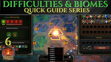 DIFFICULTIES & BIOMES - Against The Storm Guide Tutorial Ep 6