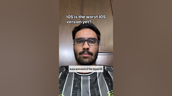 Is IOS 18 the worst IOS version? #shorts #fypviralシ #apple #ips #ios18 #bugs #worstexperience