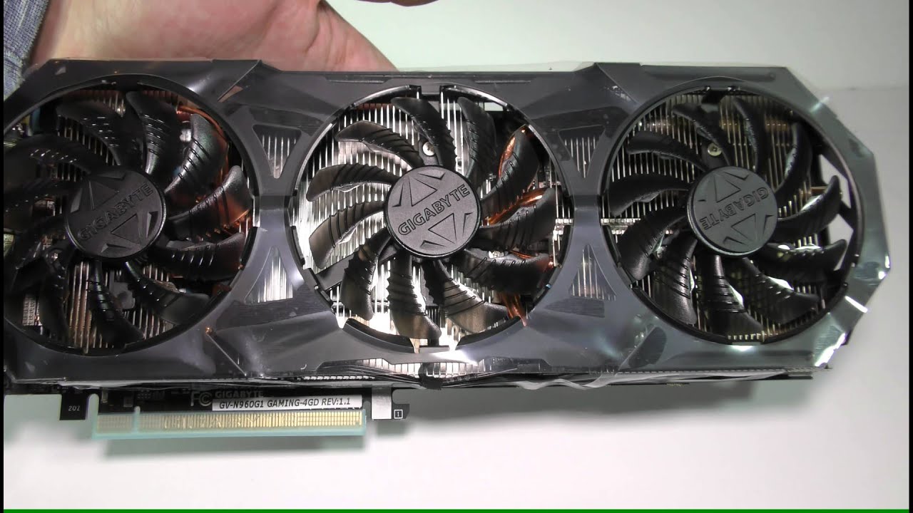 Gigabyte NVIDIA GTX 960 Gaming G1 4GB | Unboxing - Part 1 [4K/German