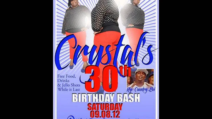 Crystal Cain's Bday Drop