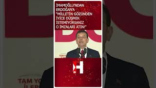 İmamoğlu Cumhurbaşkanı Erdoğanı Uyardı 