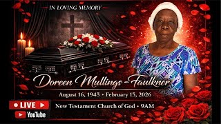 Thanksgiving service for the life of Doreen Mullings- Faulkner