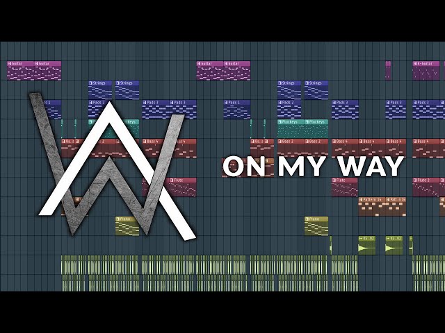 Alan Walker, Sabrina Carpenter u0026 Farruko - On My Way - Remake by Falubii + FLP class=