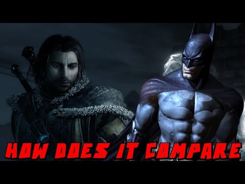 Video: Shadow Of Mordor Znie Ako Hry Arkham Batman