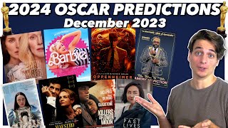 2024 Oscar Predictions - December Update