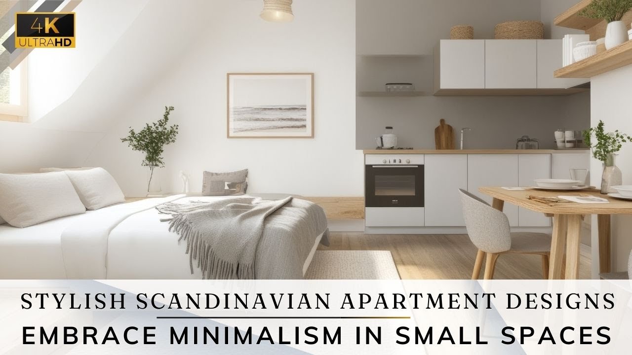 Scandinavian Apartment Design Exploration - luxeyarddesigns.com - Functional Scandinavian Apartment Design