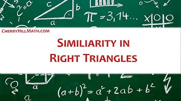 Geometry A 7 4 Part 1 Similarity in Right Triangles