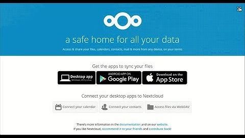 Subutai™ Bazaar - Nextcloud Blueprint