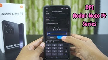 How To Change/Settings Dpi Redmi Note 14 & Redmi Note 14 Pro