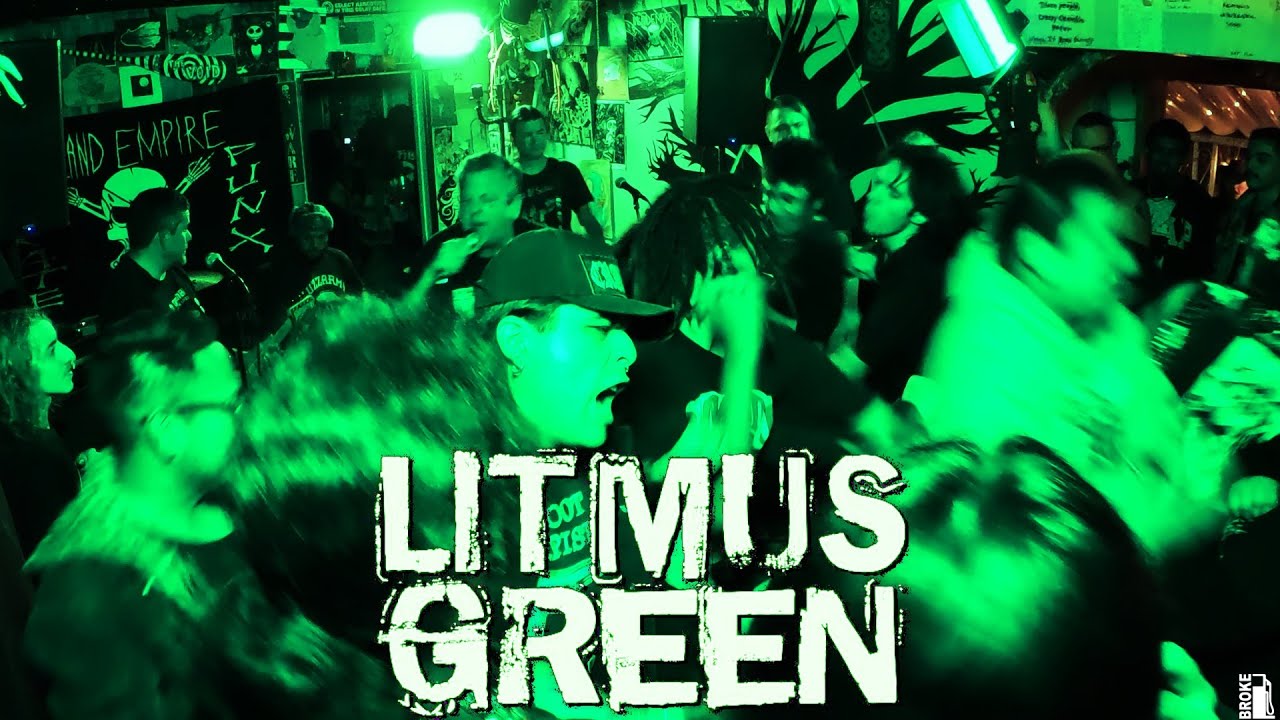 Litmus Green - Jesus H Christ Live at I.E. Pyrate Punx Void (Broke Music Videos)
