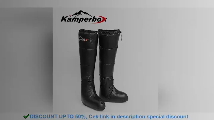Camping Down Socks Down Booties Sleeping Bag Socks Down Boots Camping Sleeping Boots  Kamperbox Slee