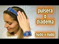 COMO HACER DIADEMA DE MACRAME TUTORIAL