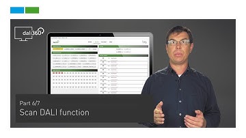 dali360 software by BAG electronics - Scan DALI function (Part 6/7)