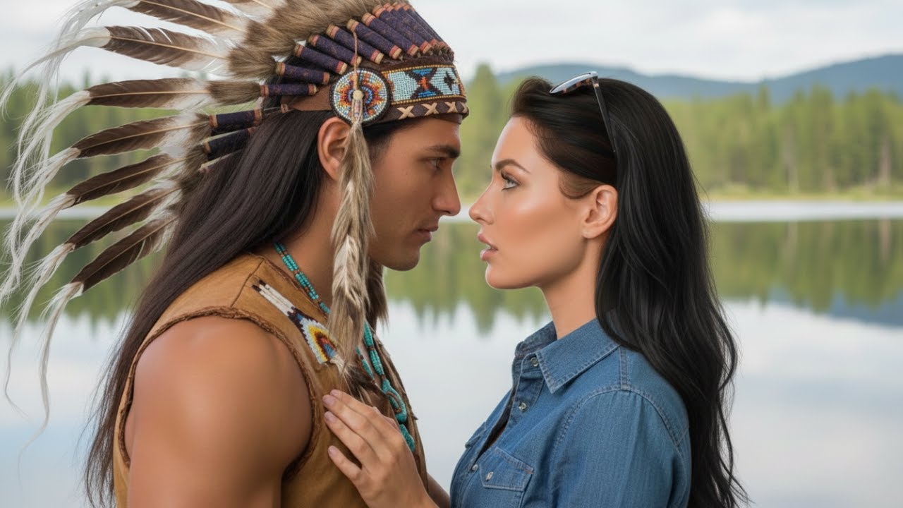 Apache SORPRENDIÓ a la granjera SIN BLUSA en el río — y más tarde ella lo llamó al granero