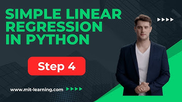 Linear Regression in Machine Learning - Simple Linear Regression in Python Step 4