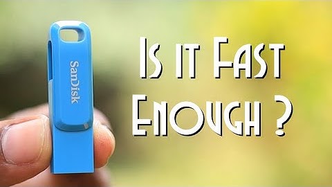 Speed Test - SanDisk Ultra Dual Drive Go USB Type- C, Navagio Bay, 400MB/s 128GB, Flash Drive