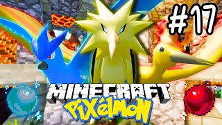 ตามล่าหานกในตำนาน ทั้ง3 กับการฆ่าโปเกม่อนกว่าพันตัว!! - Minecraft Pixelmon 2023 #17