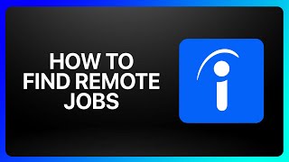 How To Find Remote Jobs On Indeed Tutorial