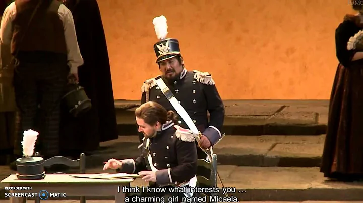Zuniga - Carmen Act 1 Excerpt