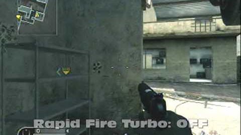 Xbox 360 Rapid Fire Turbo Controllers: M1911 .45 handgun COD4 Call of Duty 4: Modern Warfare