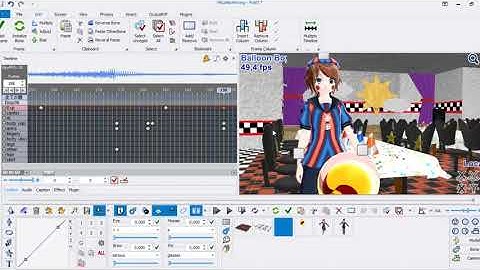 Making an Animation [MMD/MikuMikuMoving]