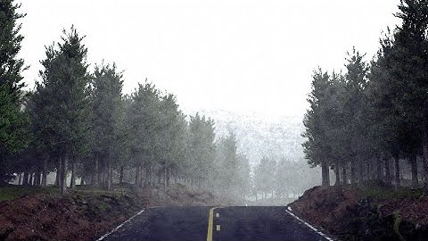 Creating realistic forest+road scene using cinema4d,arnold renderer/c4dtoa and quixel megascans