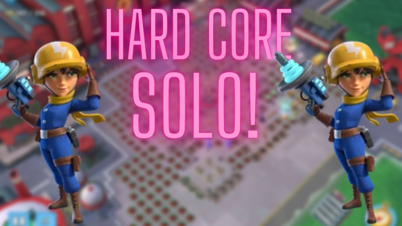 Hard Core Solo With Laser Rangers! Forlon Hope | Boom Beach