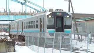 2023.01.16　JR五能線　弘前行き【GV-E400系・2533D】　2023.01.16