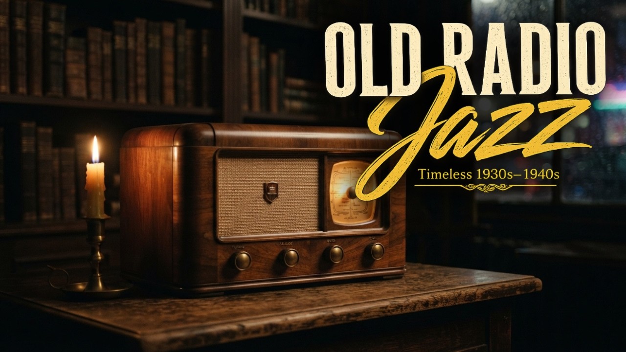 Old Time Swing Jazz 📻 1930s & 1940s Vintage Radio Classics