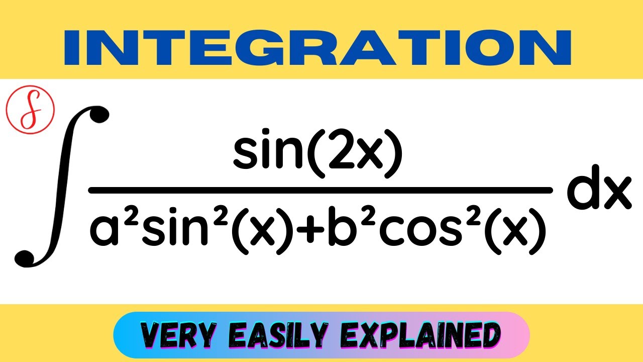 Sin 2x a sin x b cos x Dx Integration 6 Integration Of Sin integral-of-sin-2x-calculus-1-exercises-youtube