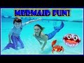WHO IS A MERMAID NOW? POKEMON GO POKE PARTY WE ARE THE DAVISES