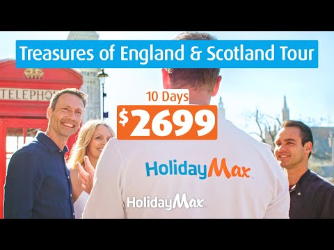 US TV Commercial - Treasures of England & Scotland Tour - https://www.holidaymax.com/us/holiday...
