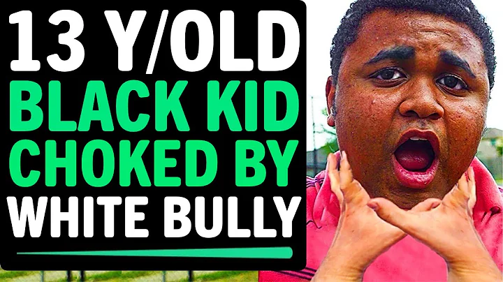 13 Year Old Black Kid Choked By RACIST White Bully...