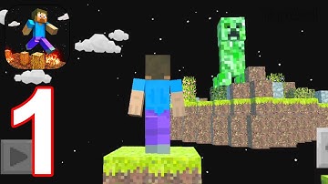 Craft Parkour: 3D Blocky Race - Gameplay Walkthrough Part 1 Tutorial New Android Game (Android,iOS)