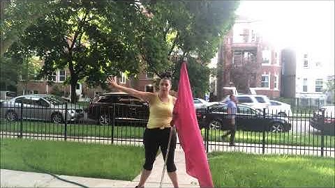 Strip Toss (Color Guard Fundamentals Teaching Tutorial Series)