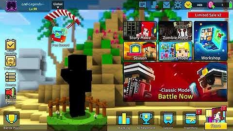 Cops N Robbers | Gameplay + Reaching Level 100 + Reveal Inventory Guns and Skins | Lorence